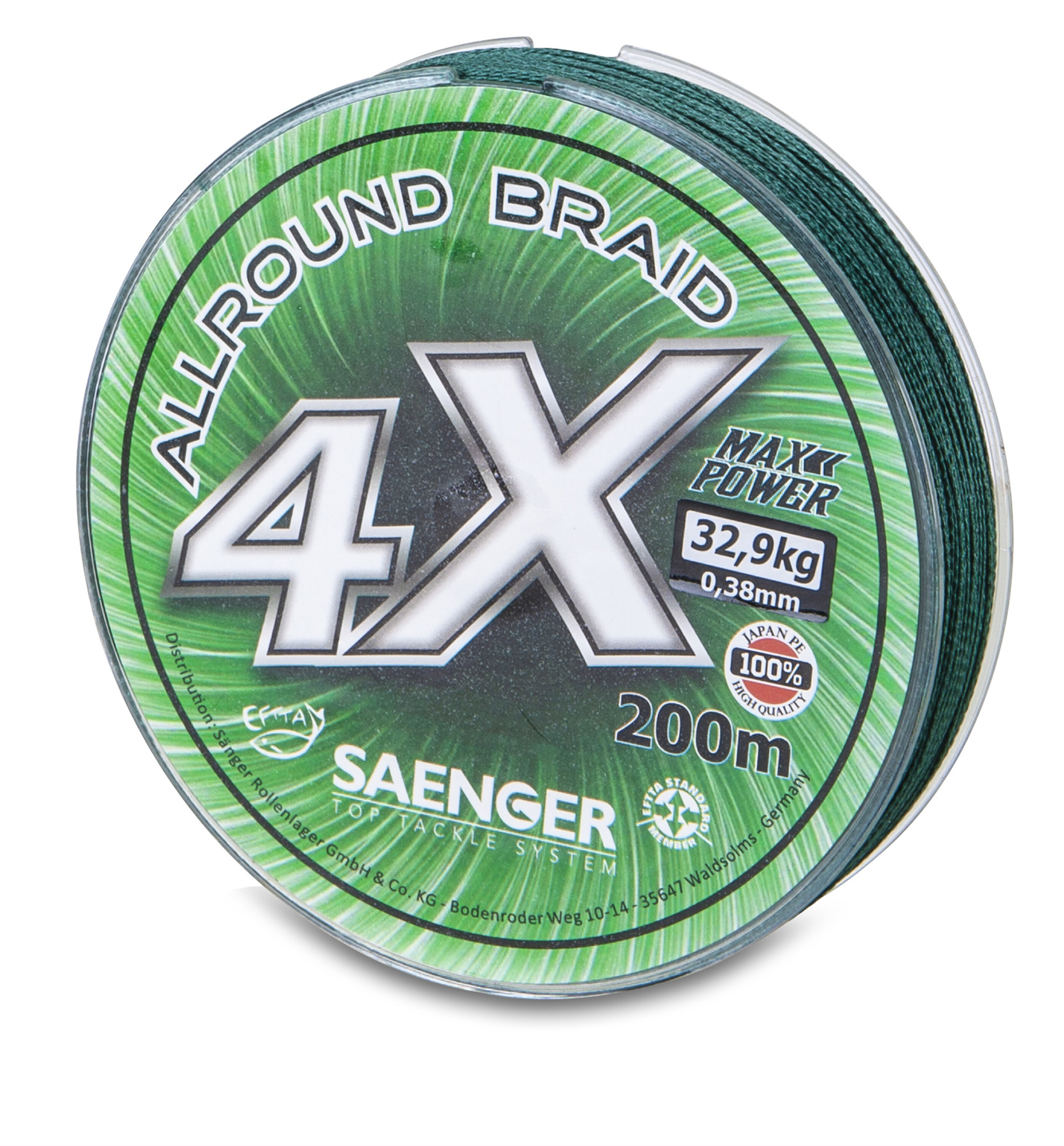 Bild von SAENGER 4 X Allround Braid 200m 0,20m/16,20kg