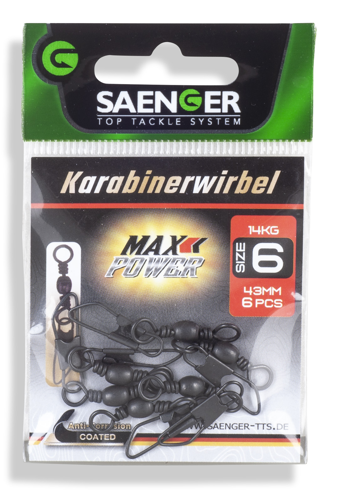 Bild von Karabinerwirbel 14 / 24mm 6kg