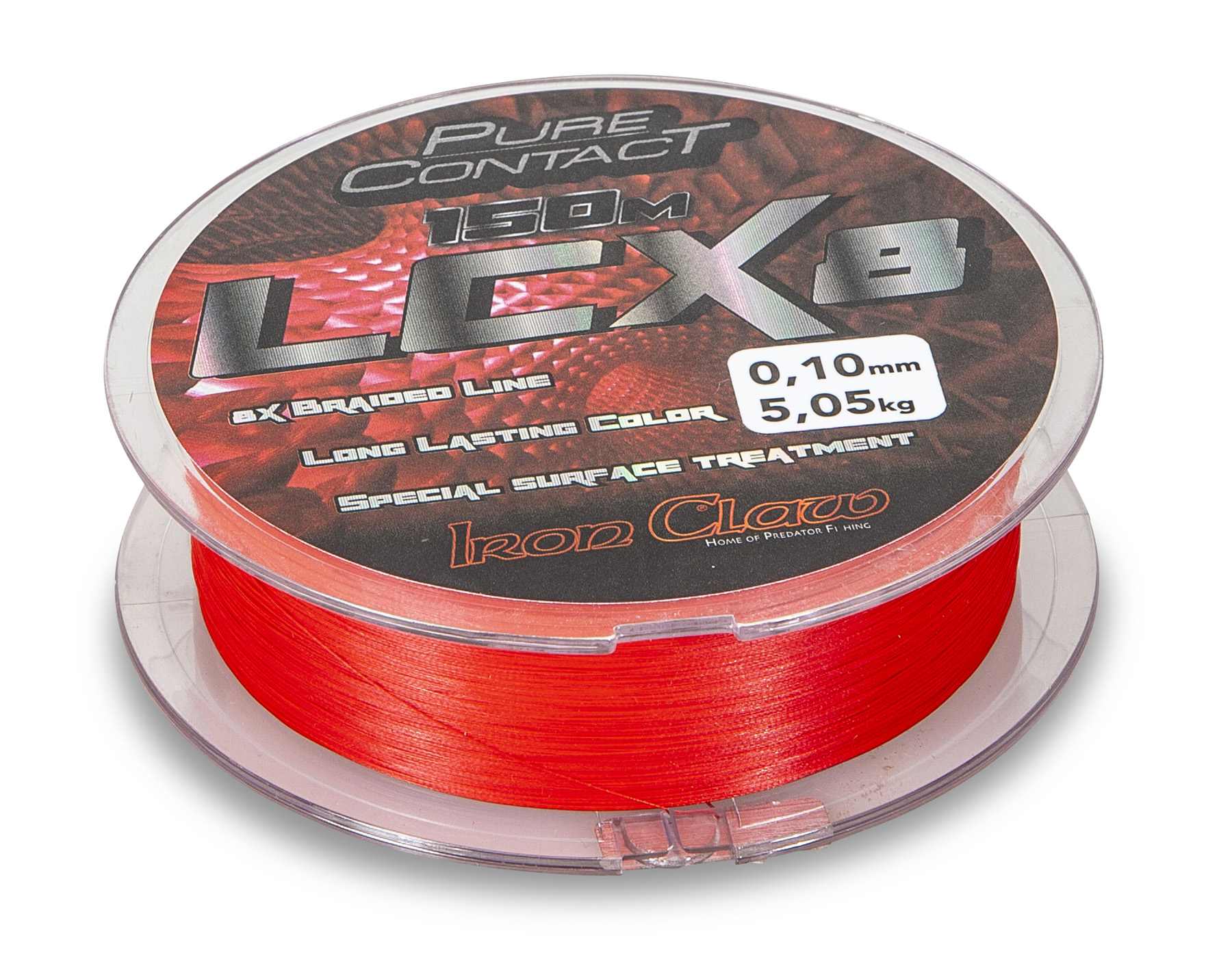 Bild von IRON CLAW Pure Contact LCX8 Red 150m