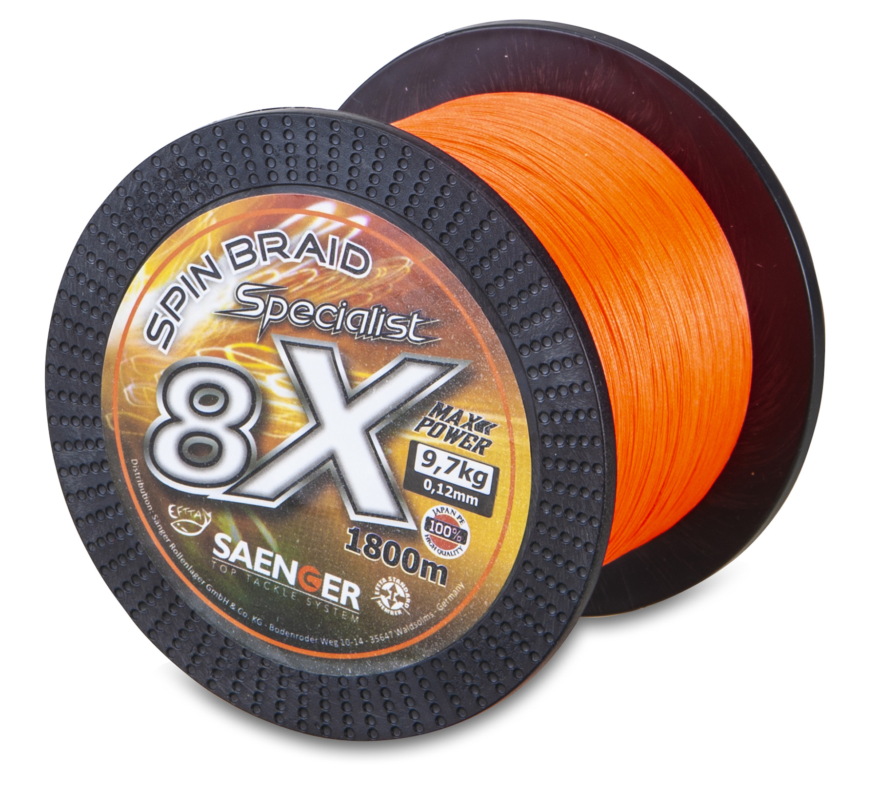 Bild von SAE 8X Spec. Spin Fl. Orange 1800m