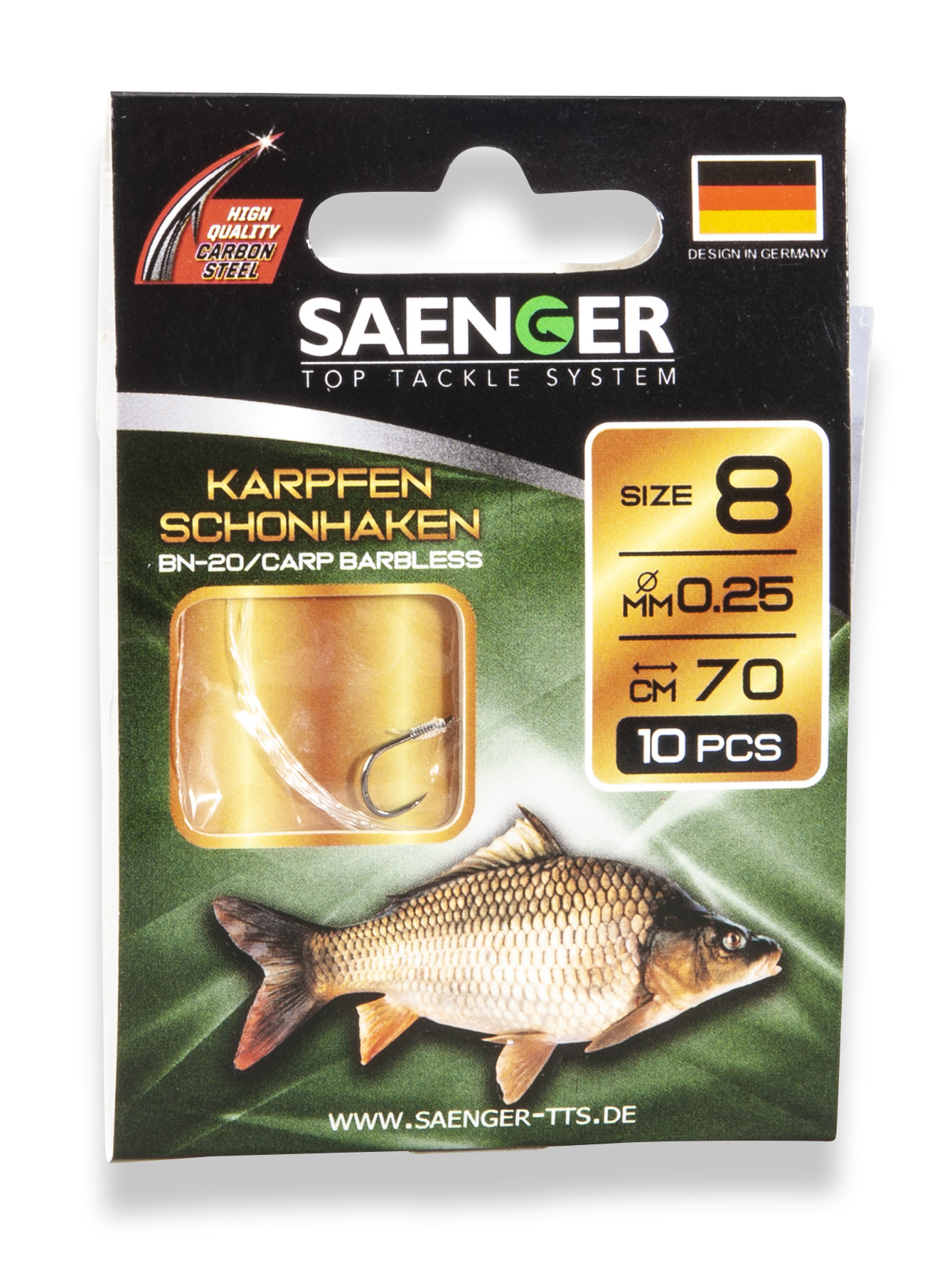 Picture of Karpfen Schonhaken BN-20 70cm 10 Stk.