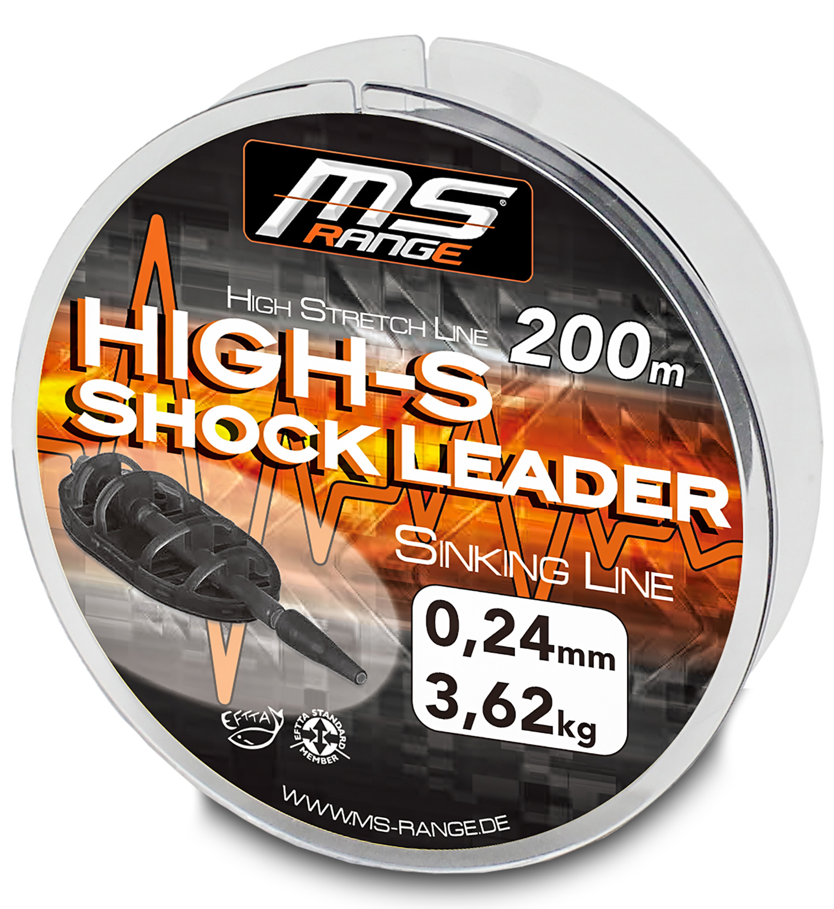 Picture of MS RANGE High-S Shockleader 0,24mm 200m