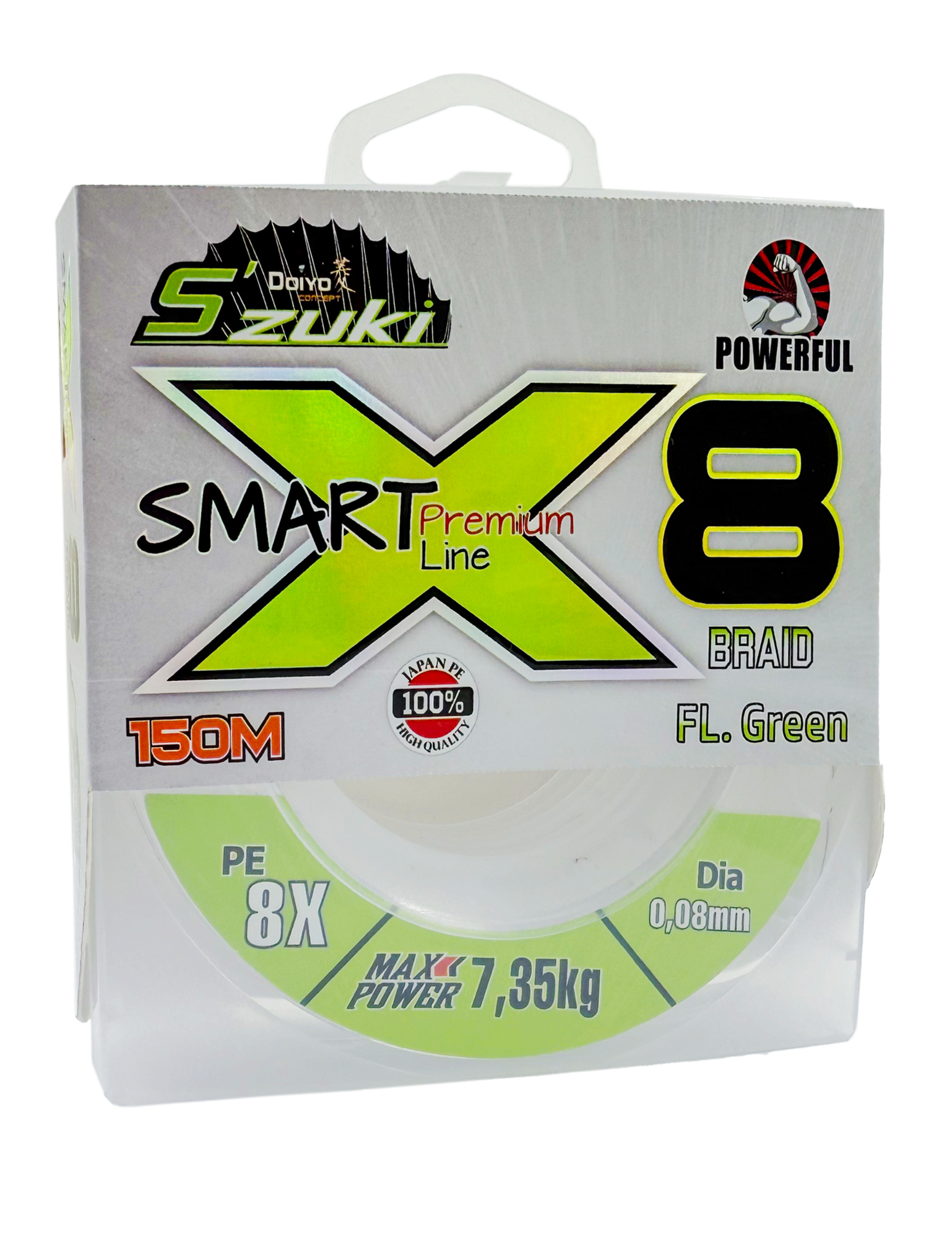 Picture of S´zuki X8 Smart Line Fl. Green 150m