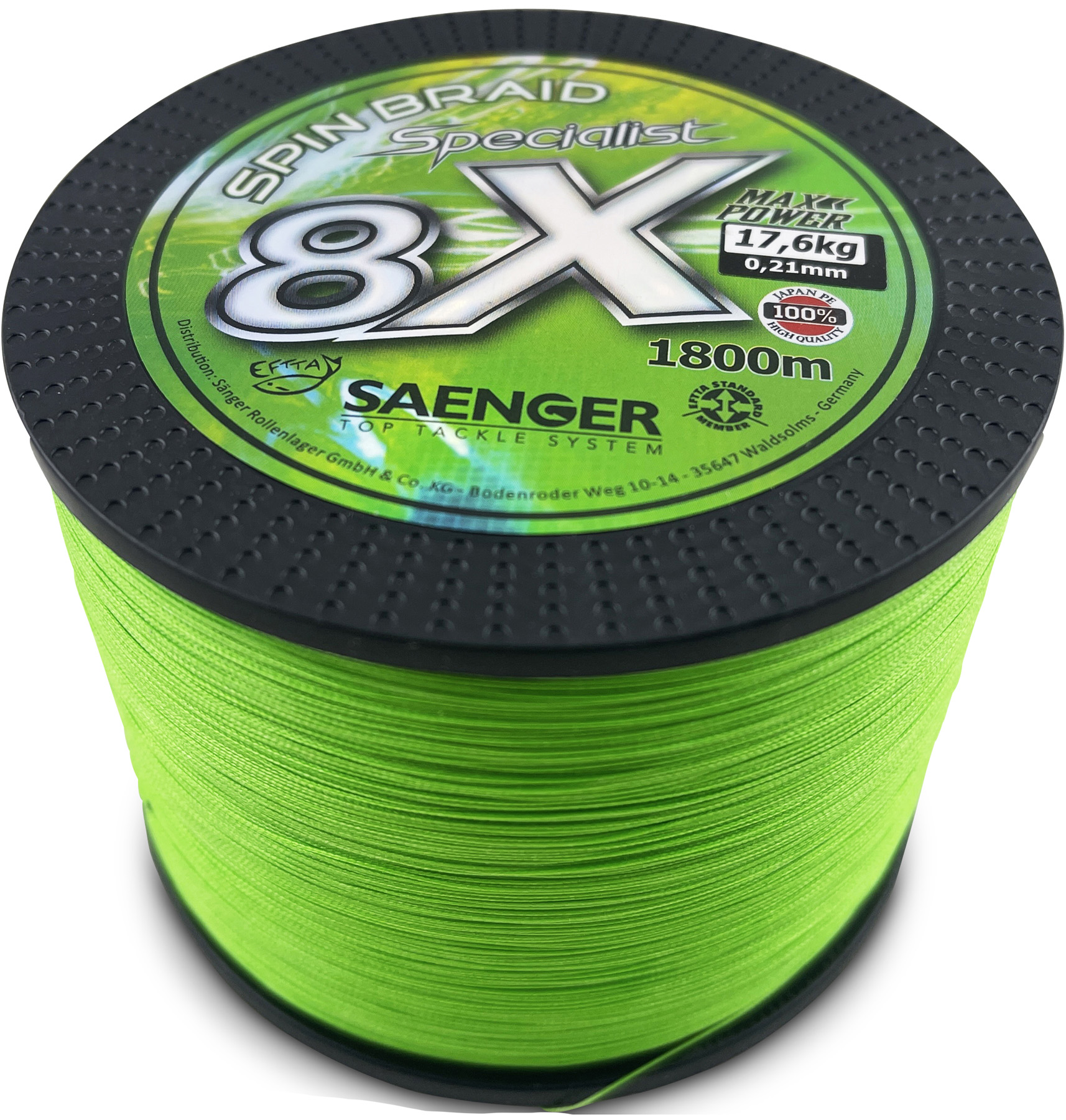 Image de SAE 8X Spec. Spin Fl.Green 1800m