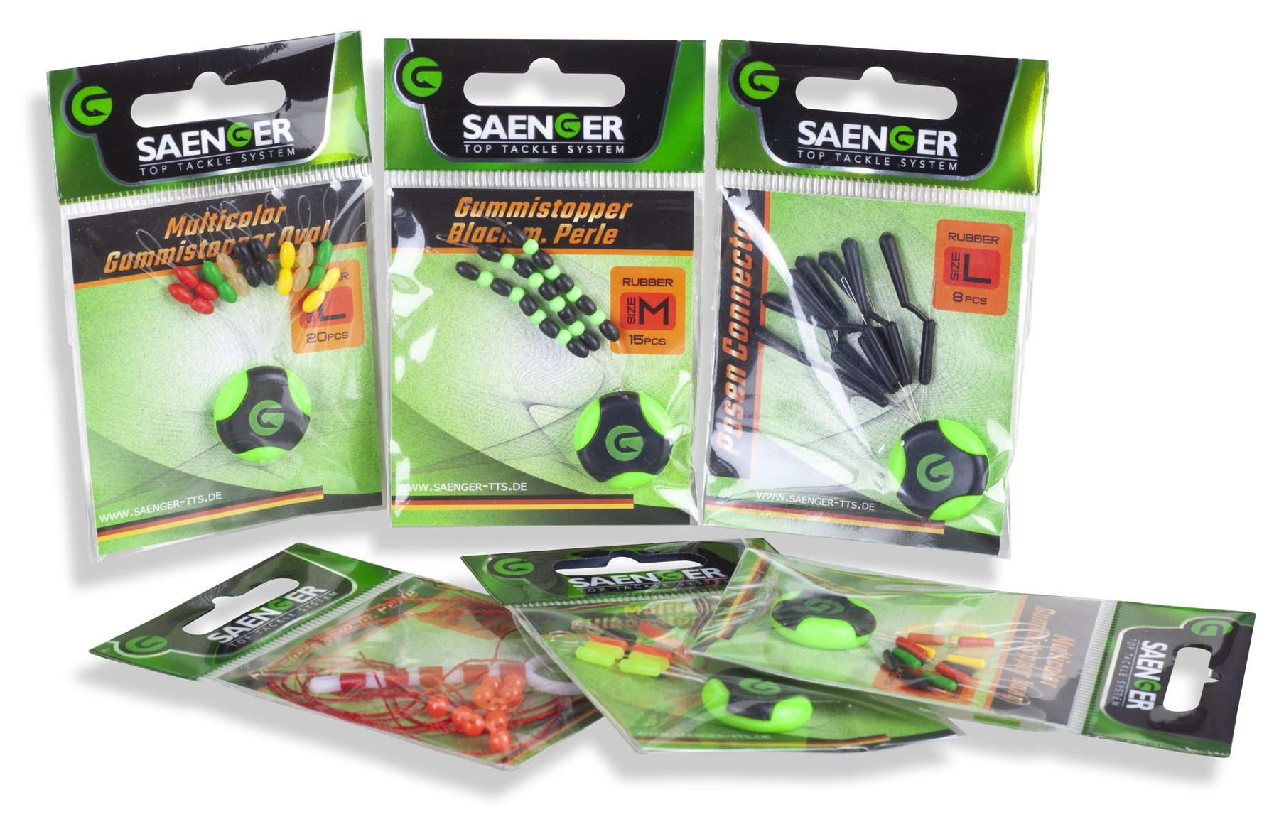 Picture of Silikonstopper Two Tone Mix Pack / 16pcs. 10 Stk.