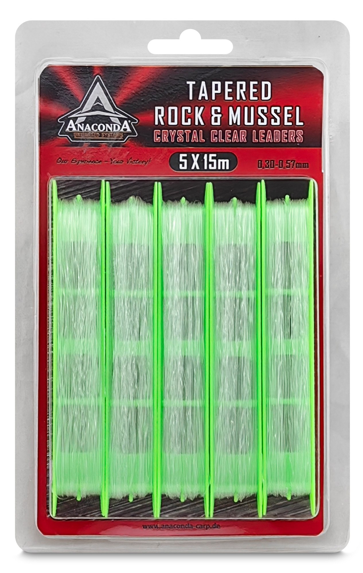 Picture of ANACONDA Tapered Rock&Mussel Invisible Leaders