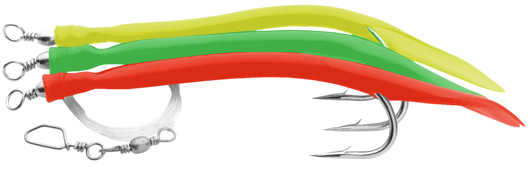Image de 3er Gummi Makk System 4/0 Mix