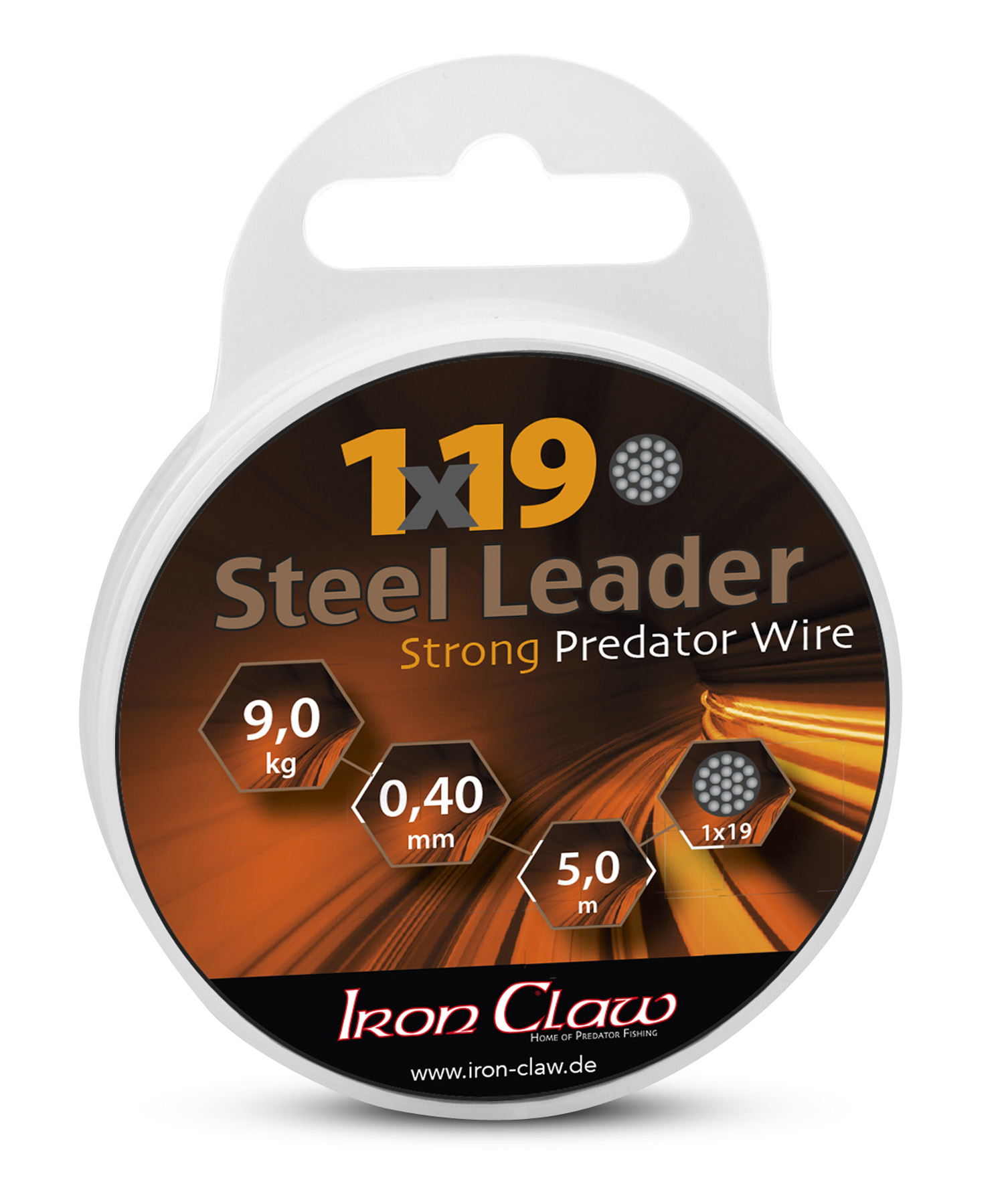 Immagine di IRON CLAW 1x19 Steel Leader