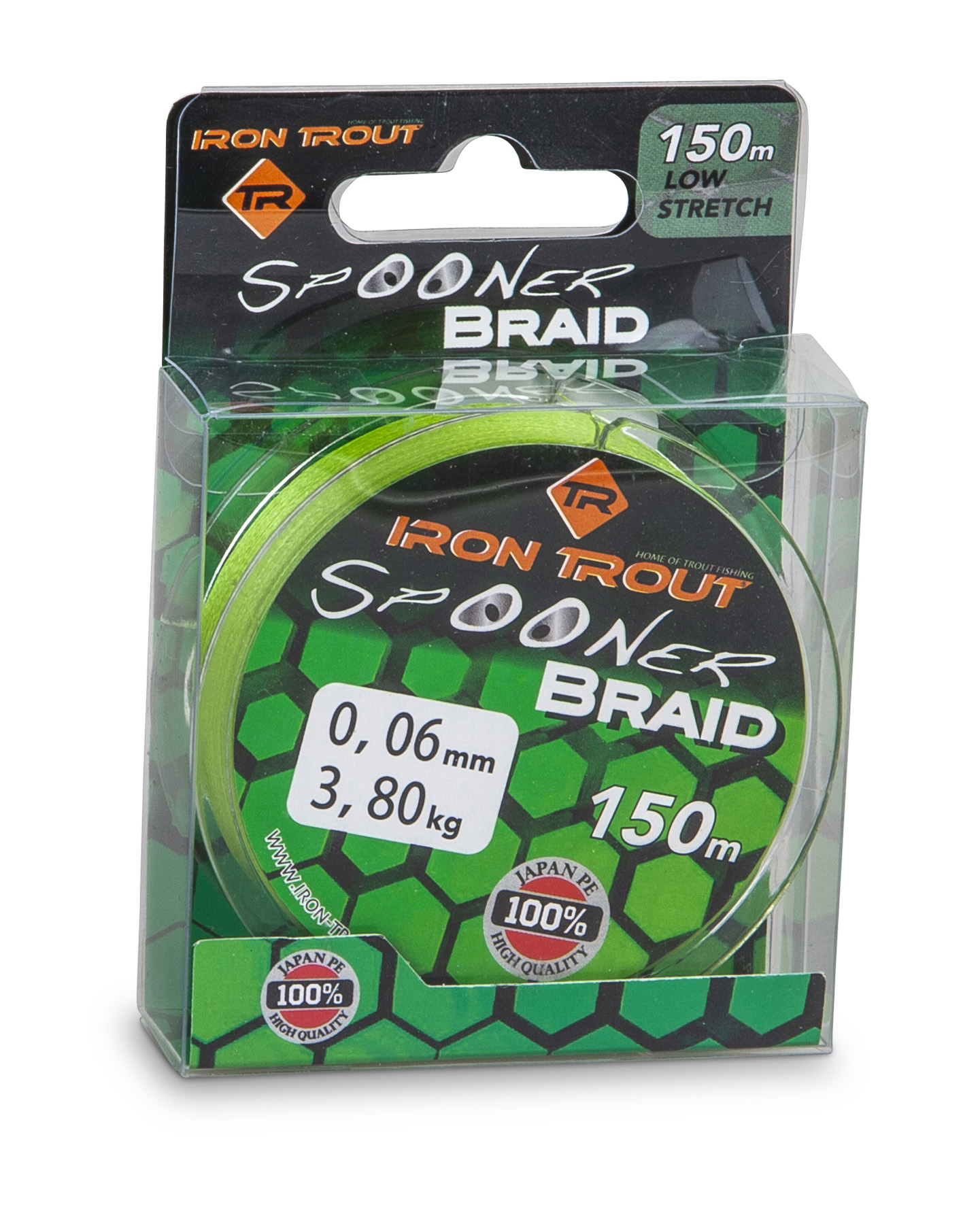 Picture of IRON TROUT Spooner Braid Camo Green 150m