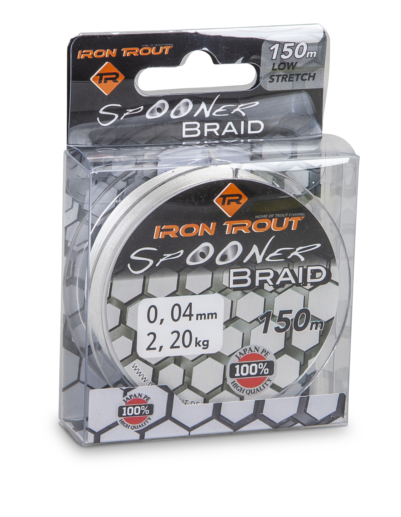 Picture of IRON TROUT Spooner Braid White 150m