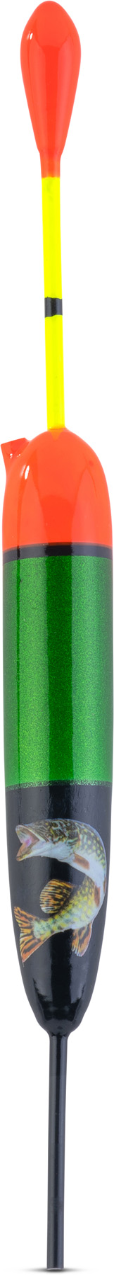 Bild von Raubfisch Durchlaufpose m. Sichtpilot 10g 10 Stk.