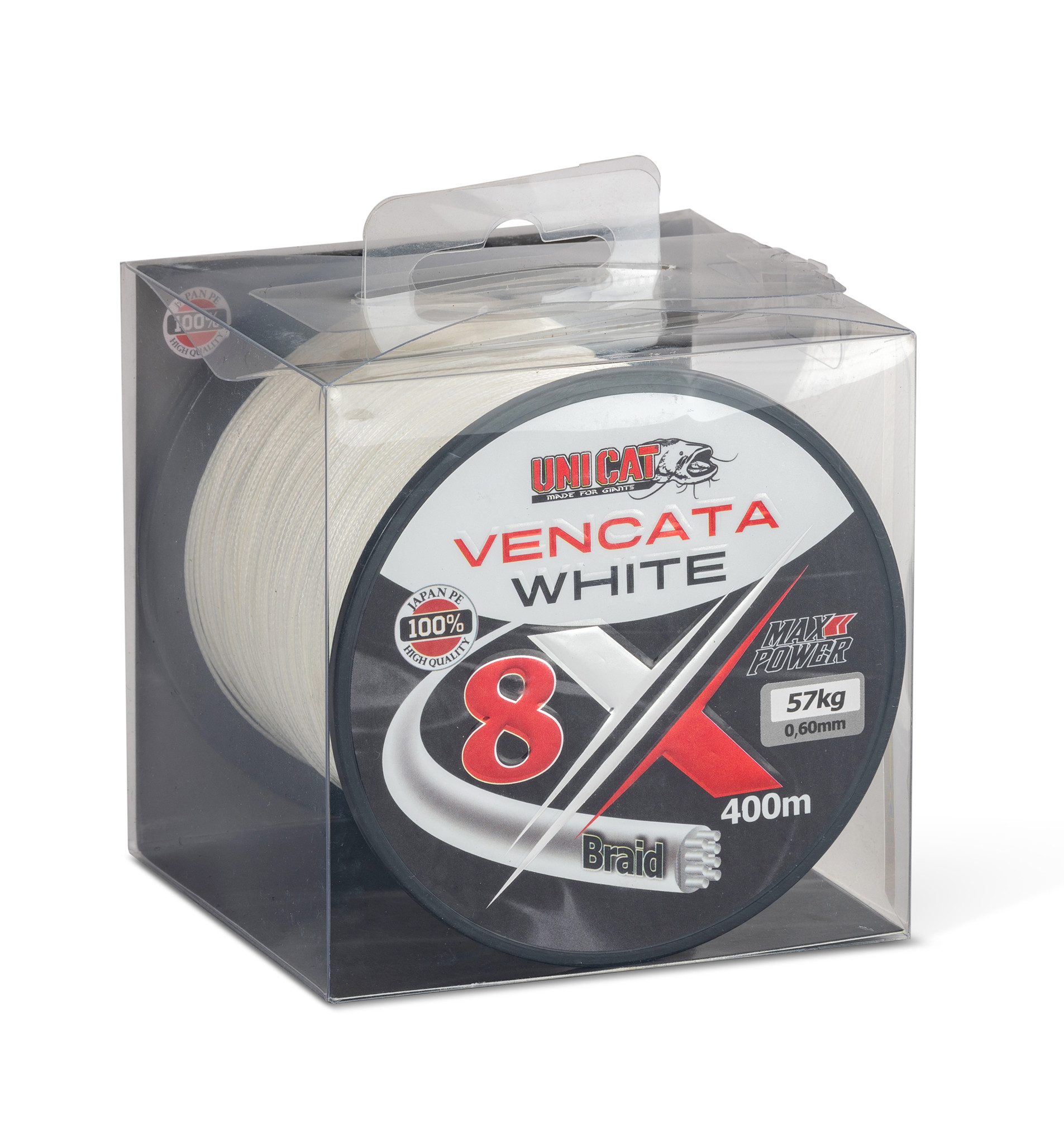 Bild von UNI CAT 8X Vencata White 400m 0,37mm
