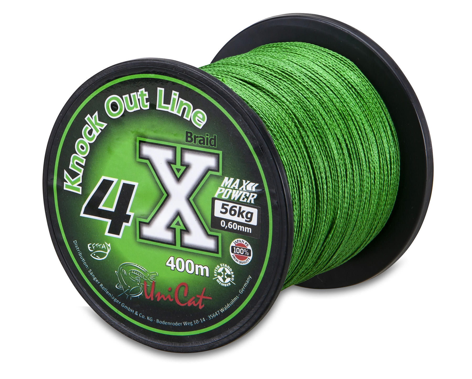 Bild von UNI CAT 4 X Knock Out Line 400m 0,40mm/32kg