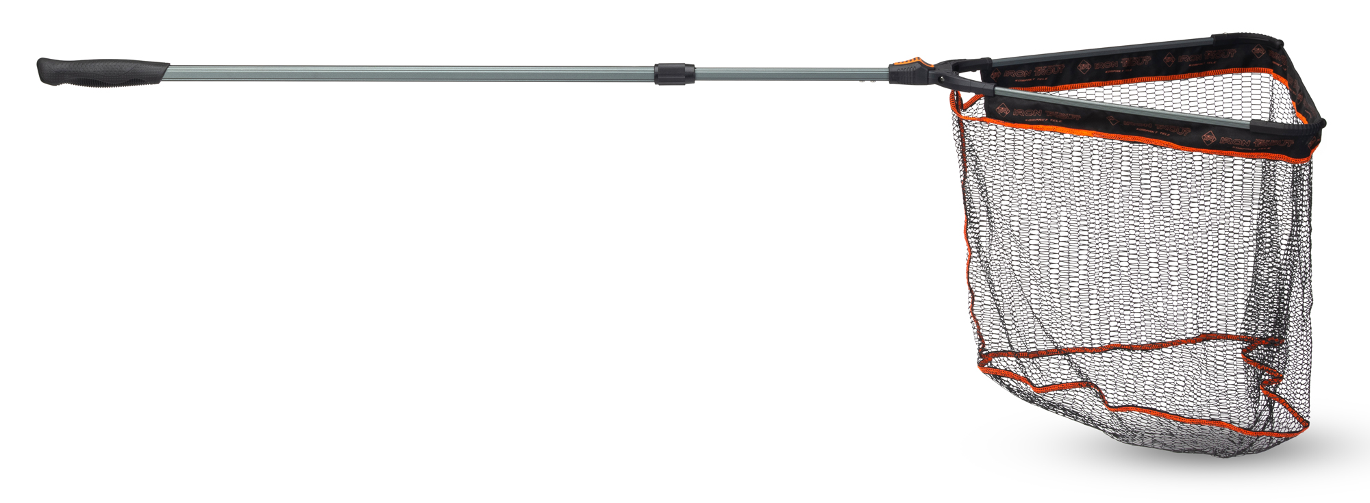 Picture of IRON TROUT Kompakt Tele Forellenkescher gum. 2,40m 2tlg.
