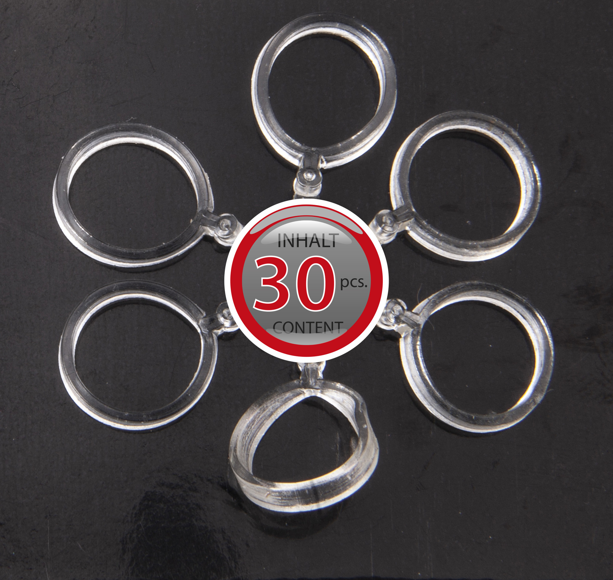 Picture of Invisible Baits Bands Small 30pcs. 7mm