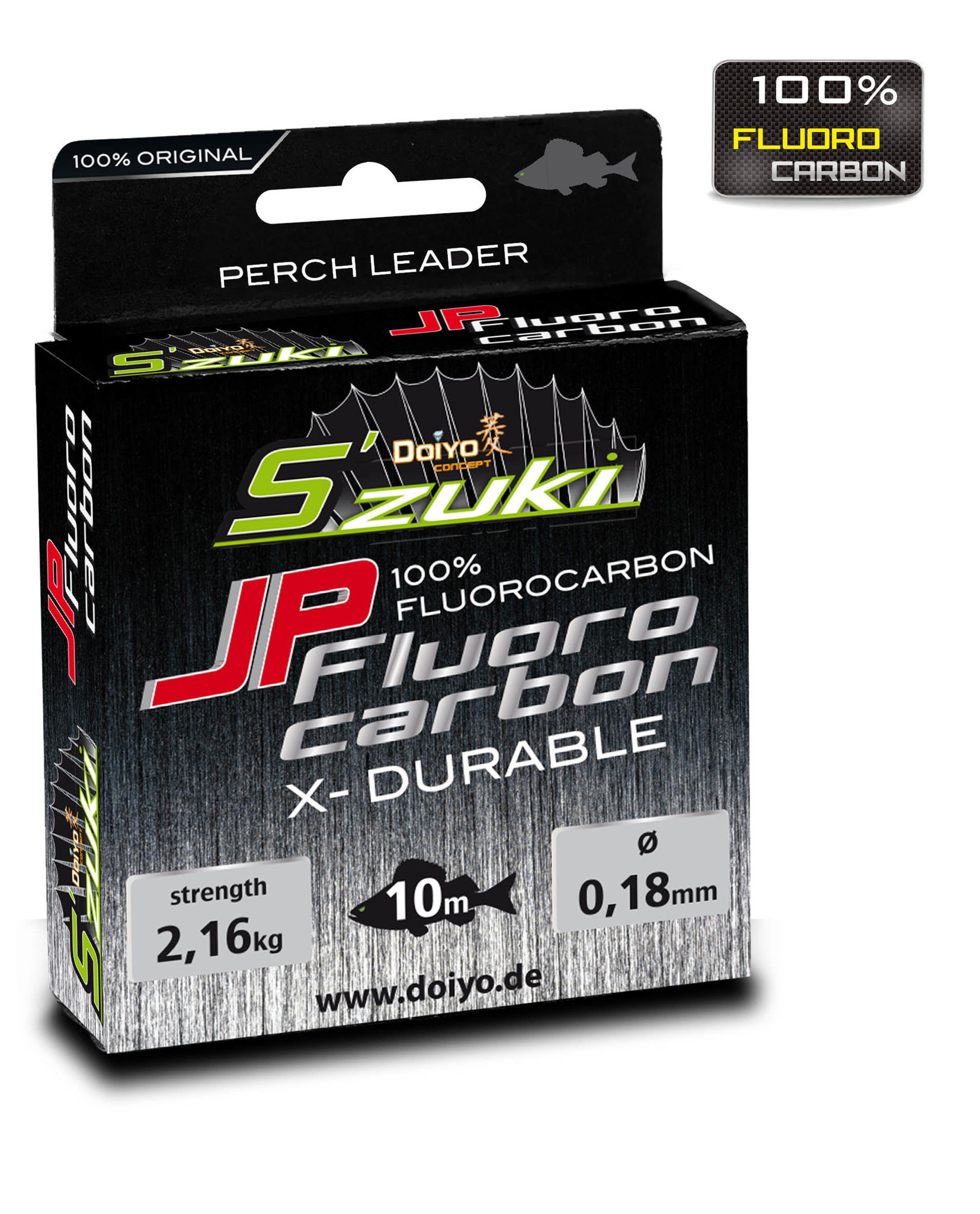 Picture of S'zuki JP Fluorocarbon 0,20mm 10Stk.