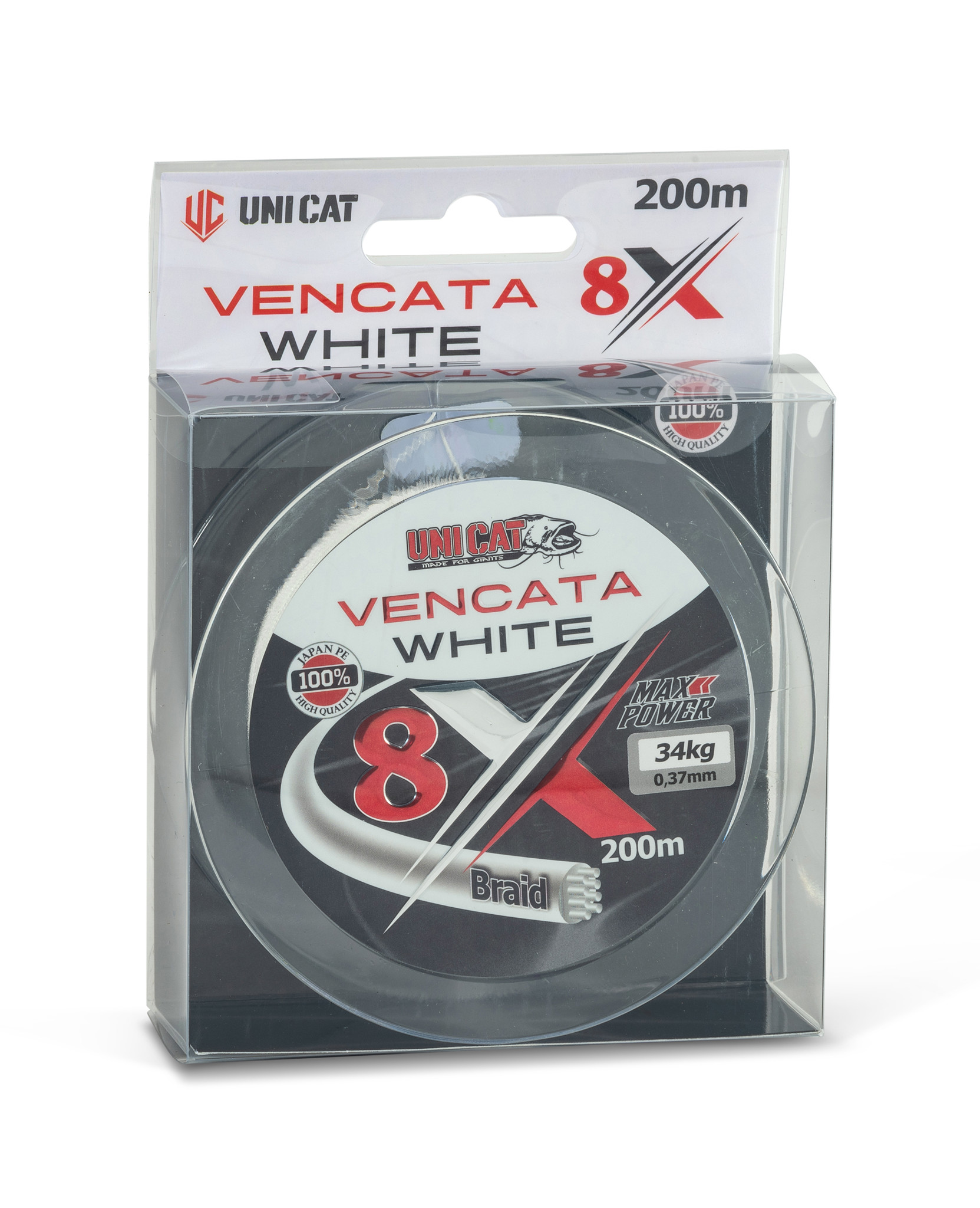 Bild von UNI CAT 8X Vencata White 200m 0,60mm
