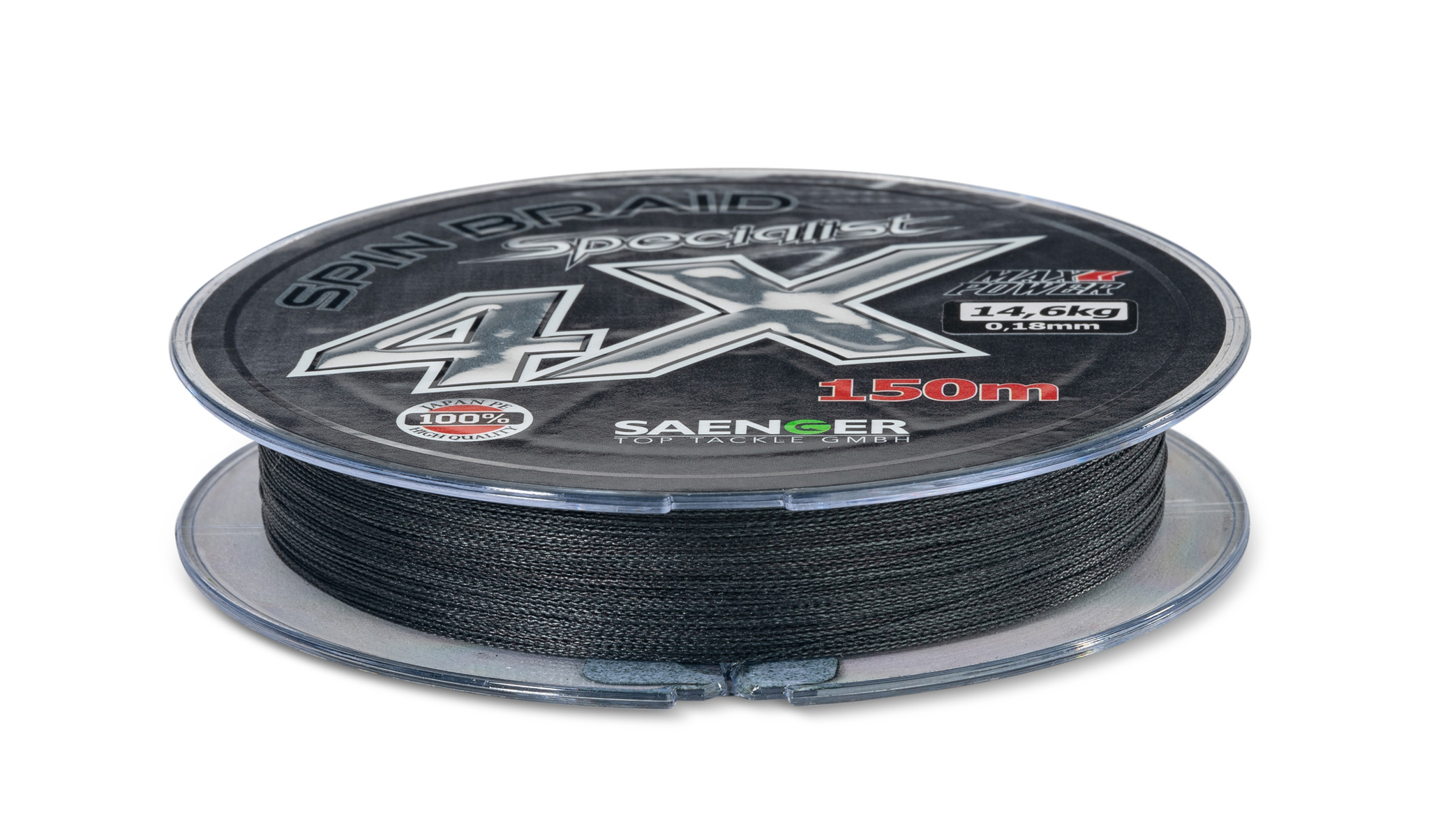 Bild von SAE 4X Specialist Spin Black 150m 0,16mm