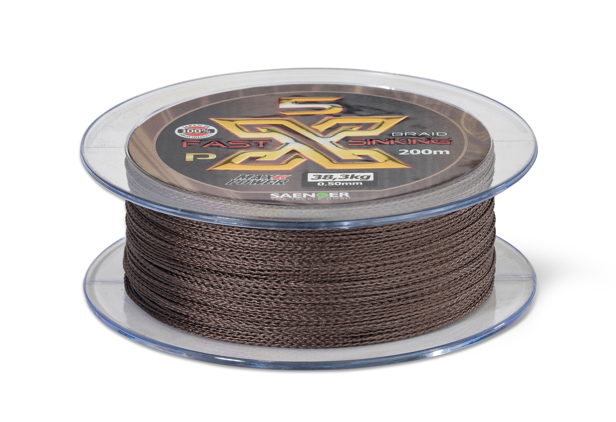 Bild von SAENGER PX-5 Fast Sinking Braid 200m 0,25mm