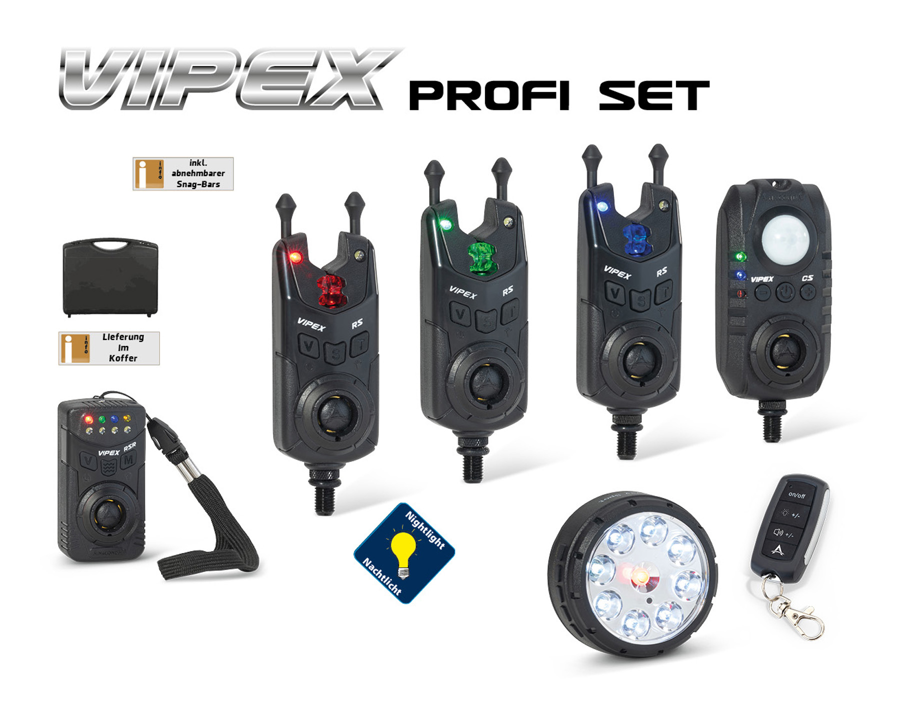 Bild von Vipex RS Profi Set 3 + 1 + TL + BW