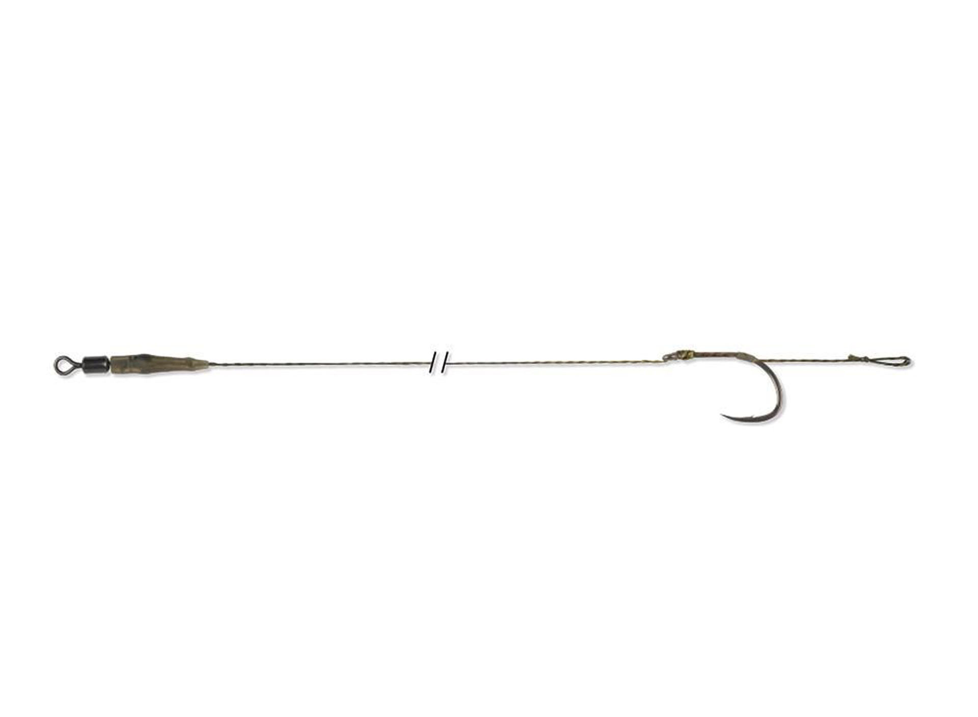 Bild von PVA BAG HAIR RIG - Barbed - Size 6 (x2) - 20lb x2