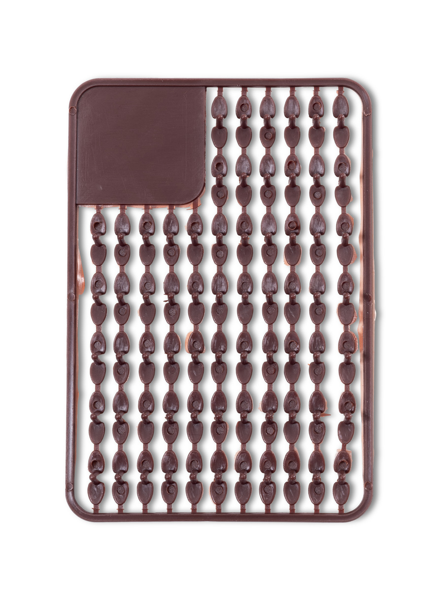 Bild von Pellet V-Stops Large 25pcs. Brown