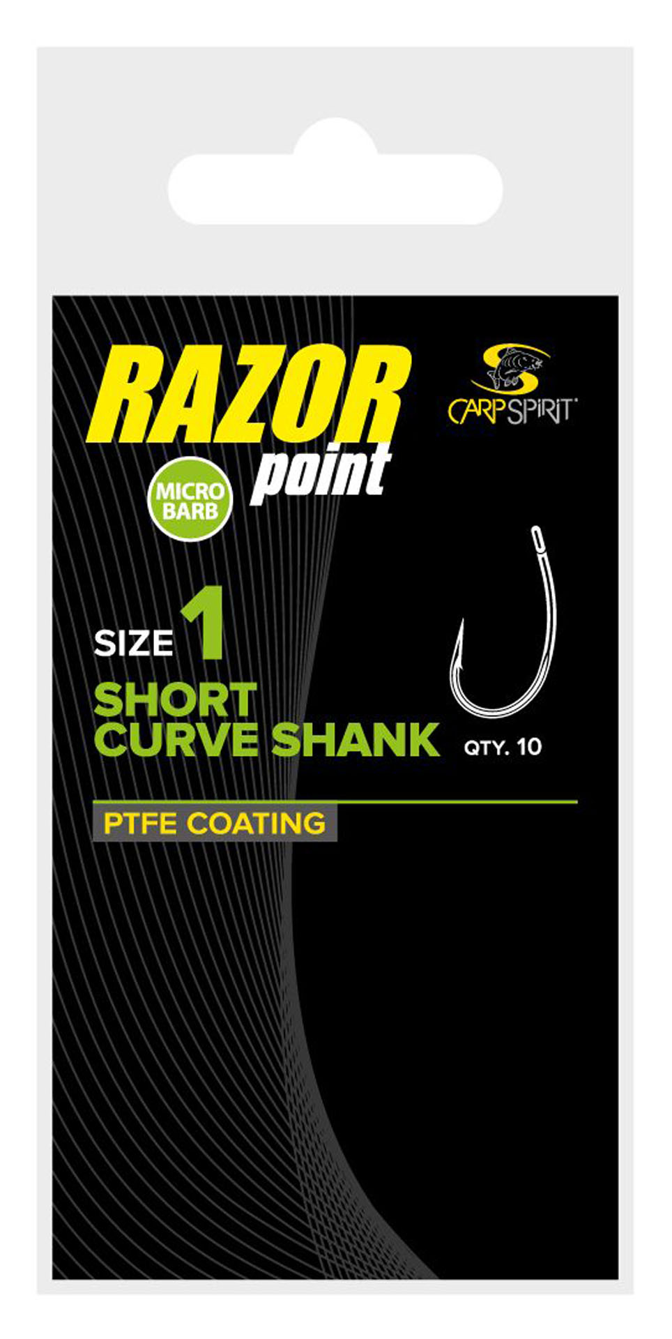 Bild von SHORT CURVE SHANK (SCS) HOOK - Size 6 x10