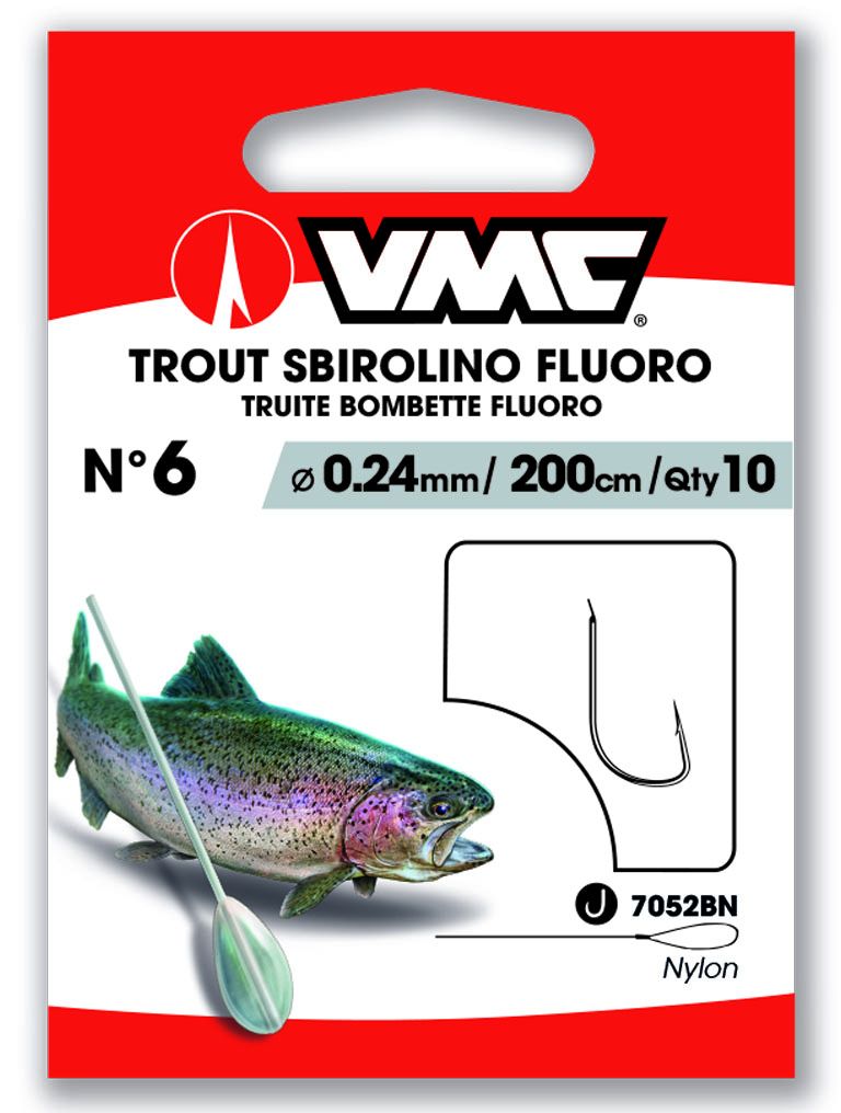 Bild von TROUT SBIROLINO 200CM FLUORO 0.24 H6