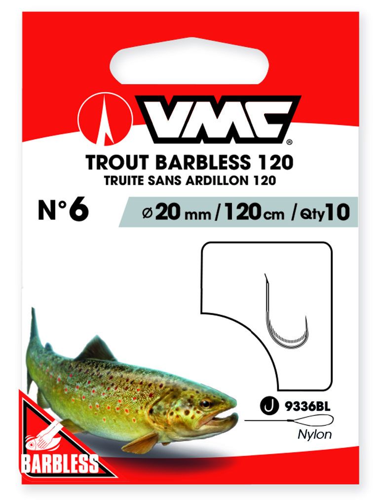 Immagine di TROUT BARBLESS 120CM NYLON 0.20 H6