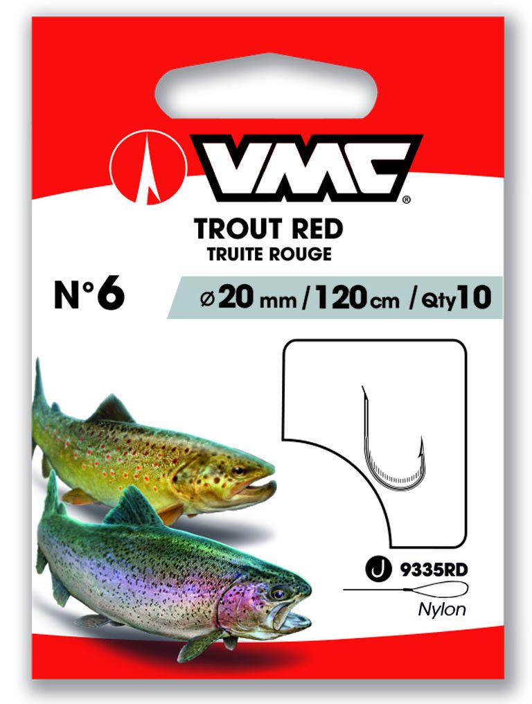Immagine di TROUT RED 120CM NYLON 0.16 H10