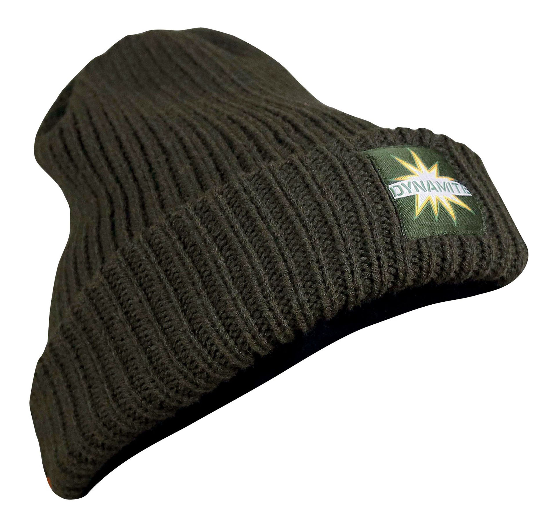 Bild von ZZZ WOOLLY HAT CHUNKY KNIT OLIVE