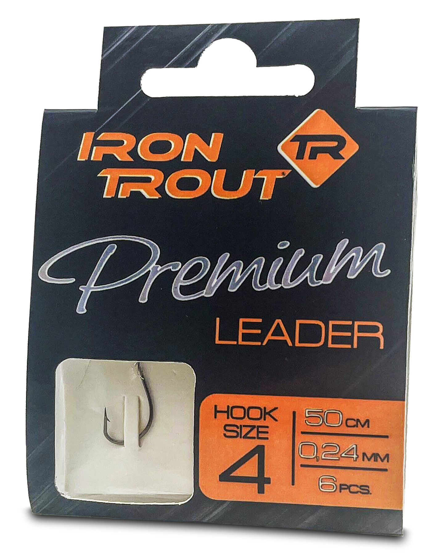 Picture of Premium Leader 50cm 0,24mm Size 4 5 Stk.
