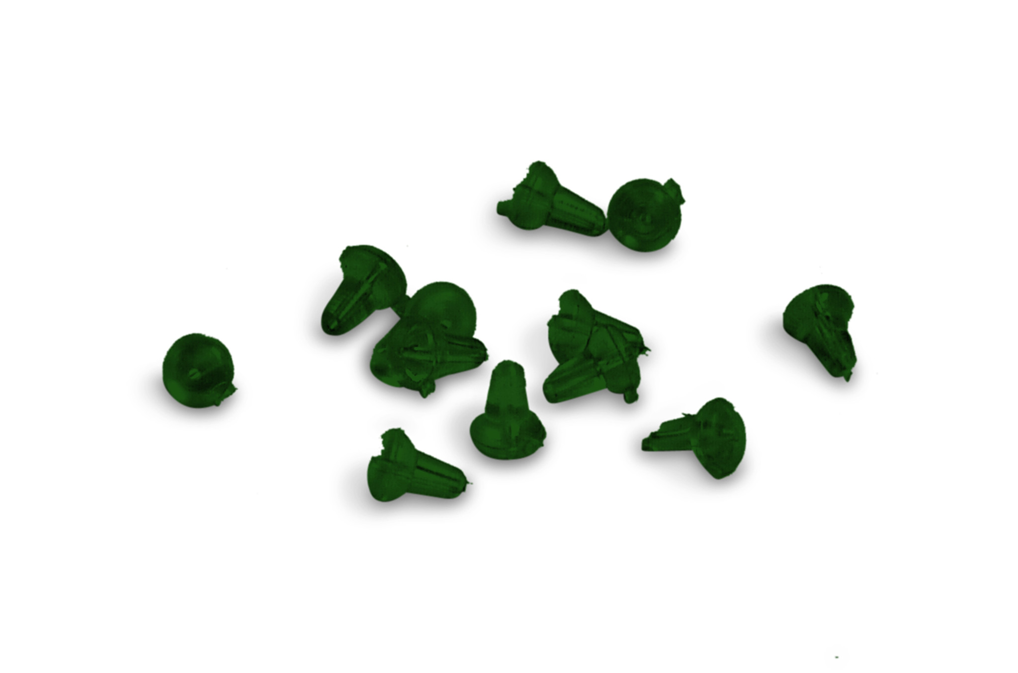 Bild von D-Rig-Hook Bell Stops 40pcs. Army Green