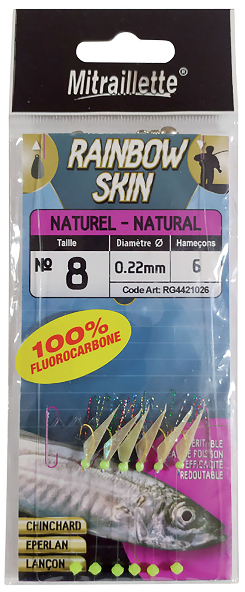 Immagine di RAINBOW SKIN FLUORO 6 H6 24 NATURAL