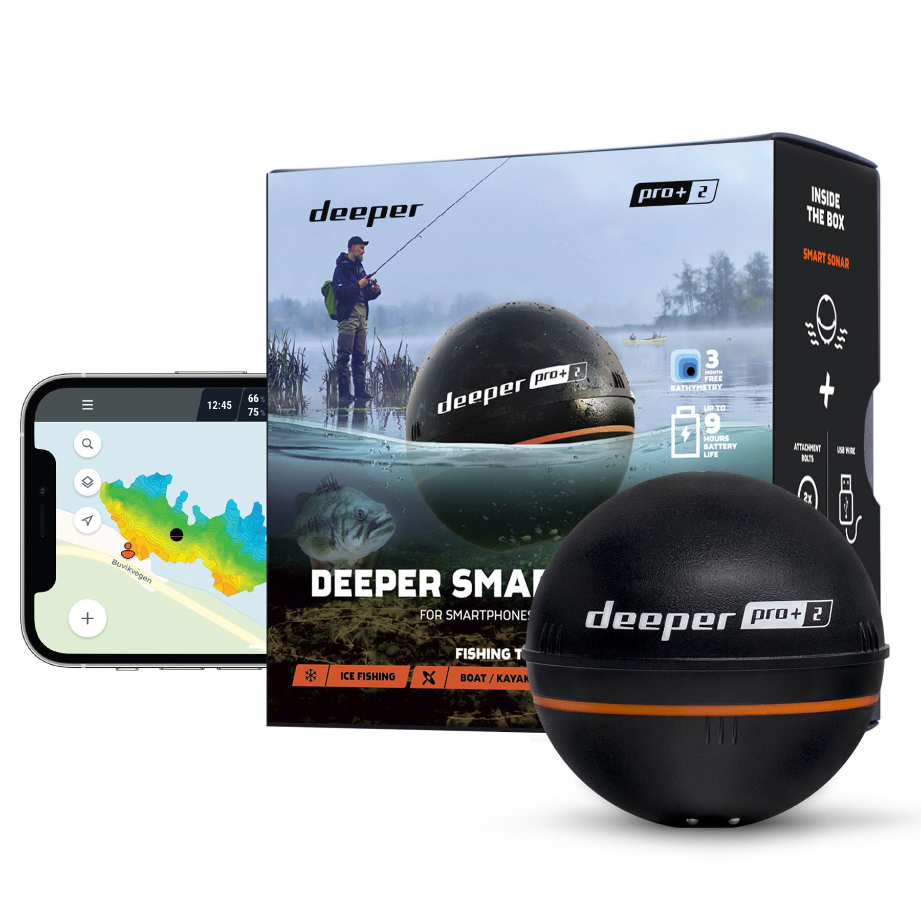 Image de Smart Sonar Pro+2.0, WIFI+GPS