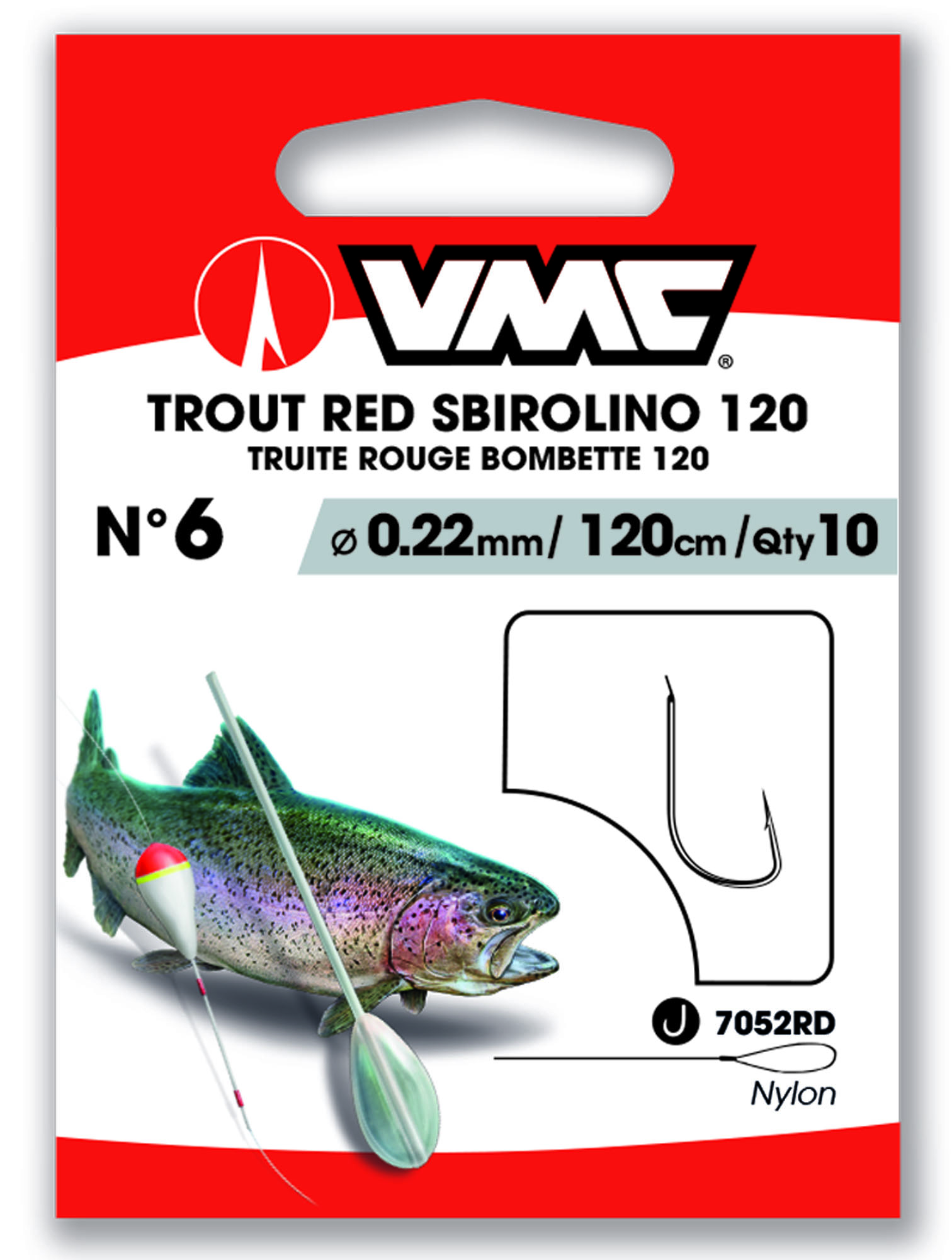 Bild von TROUT RED SBIR120 7052 4 X10