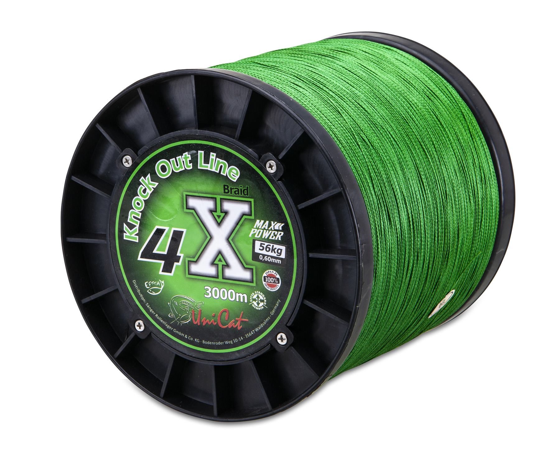 Bild von 4X Knock Out Line 3000m 0,6mm 56 kg