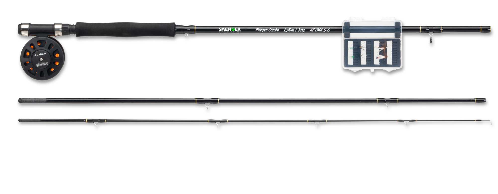 Immagine di SAENGER Fliegen Combo 2,40m/3tlg. AFTMA 5-6