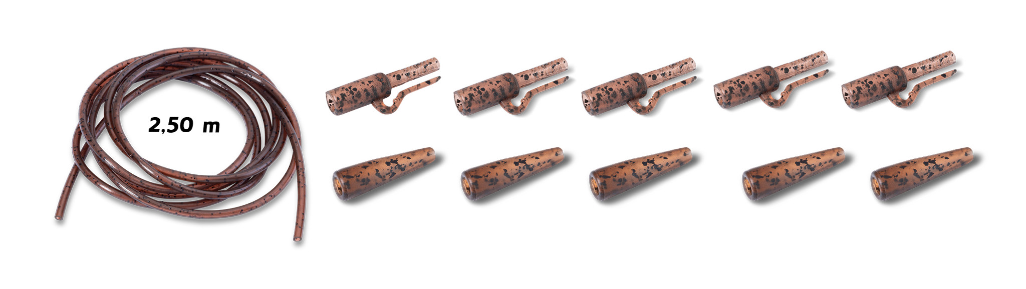 Bild von Jungle Brown RS Saftey Lead Clip Power Pack 3 Kits