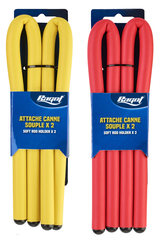 Bild von SOFT ROD HOLDER RED X 2