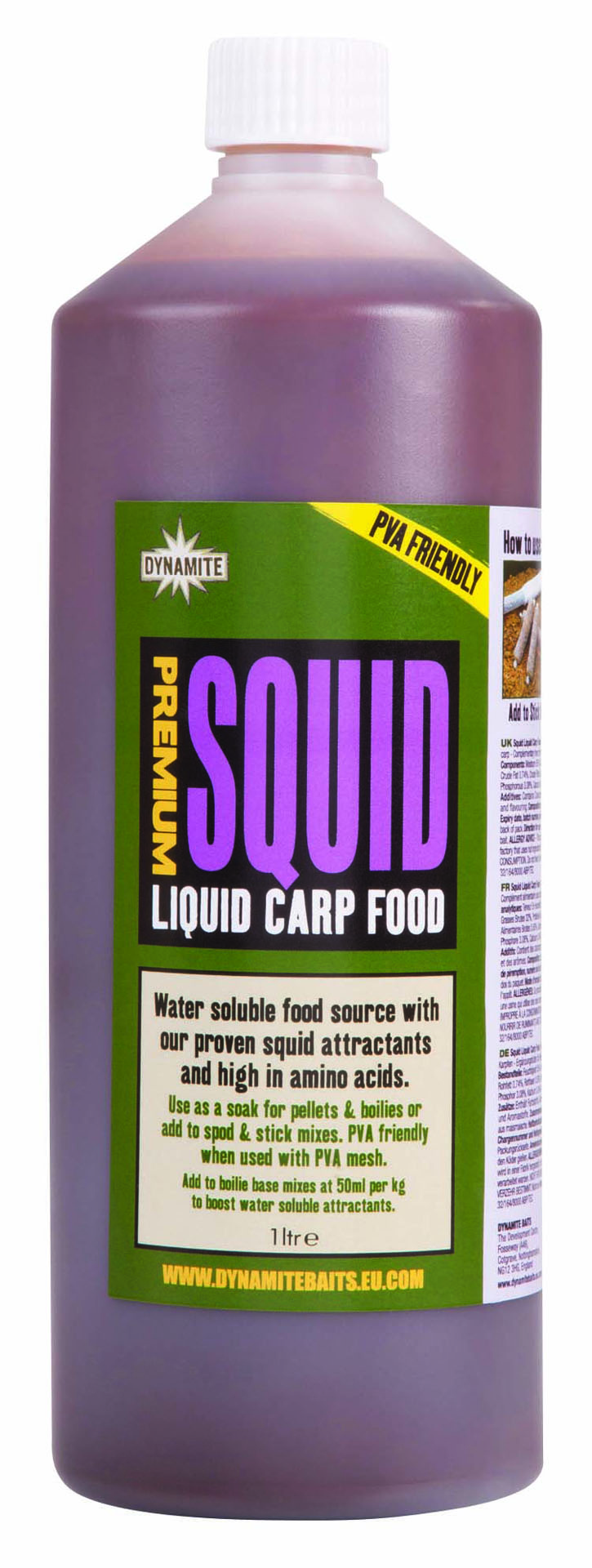 Bild von PREMIUM LIQUID CARP FOOD SQUID 1L
