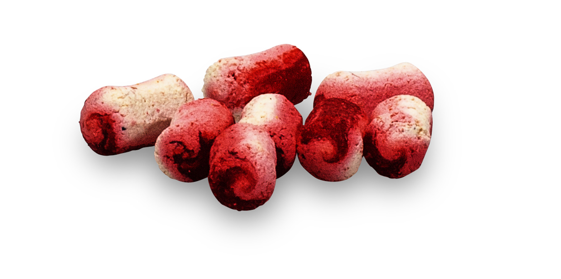 Image de Dumbbells Strawberry Cream 8x4mm