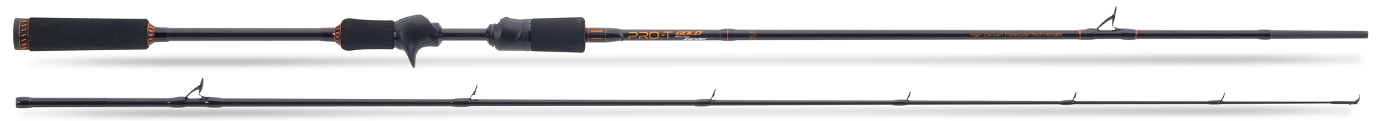 Bild von Pro-T Gold Baitcast Zander 1,95m/18-55g