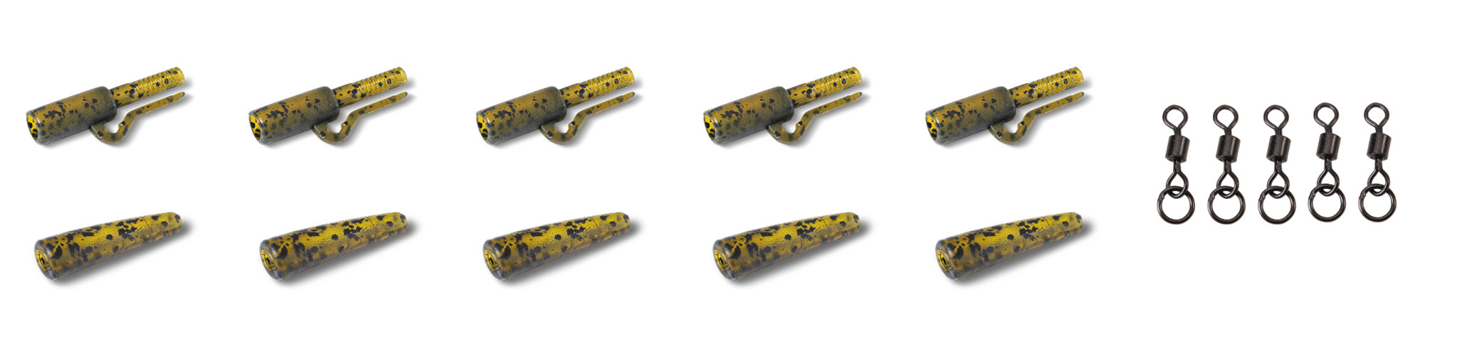 Bild von Jungle Green Lead Clip Kit 5pcs.