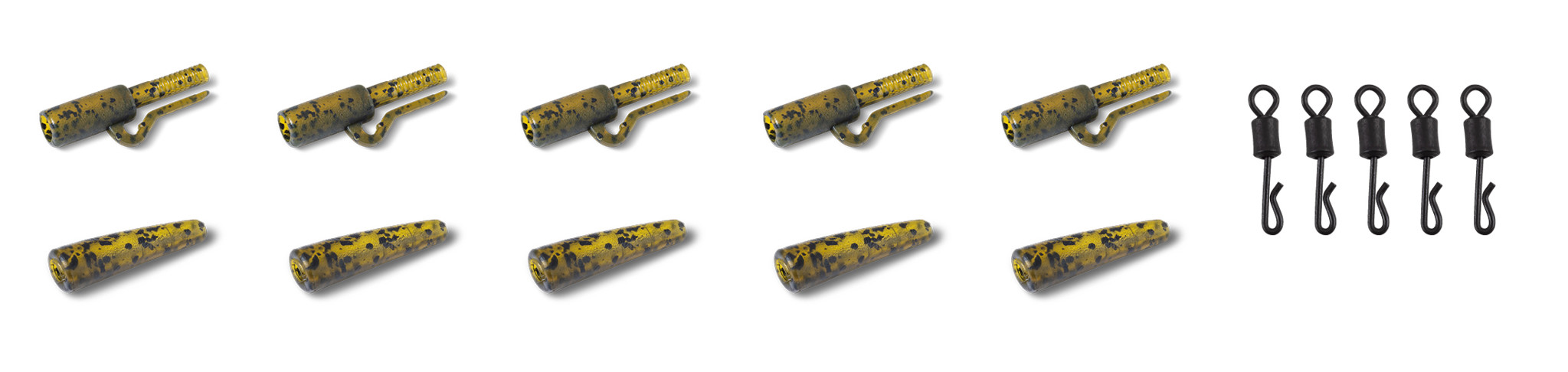 Bild von Jungle Green QL Saftey Lead Clip Kit 5pcs.