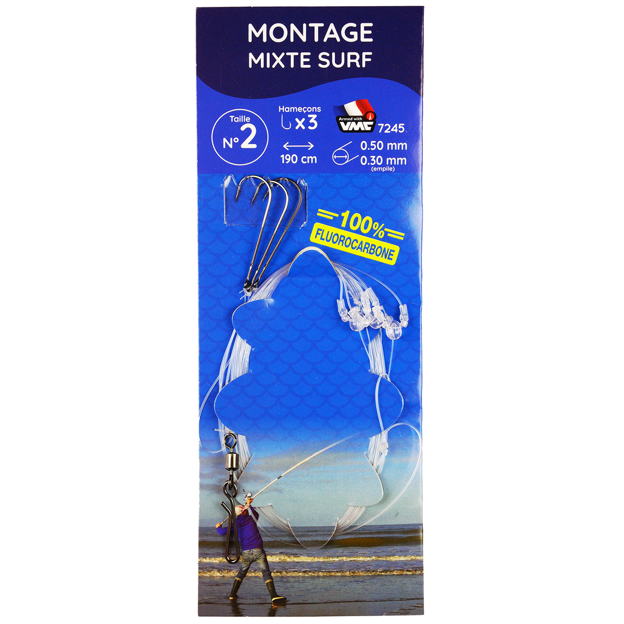 Bild von 3 HOOK MIXED SURF RIG 1