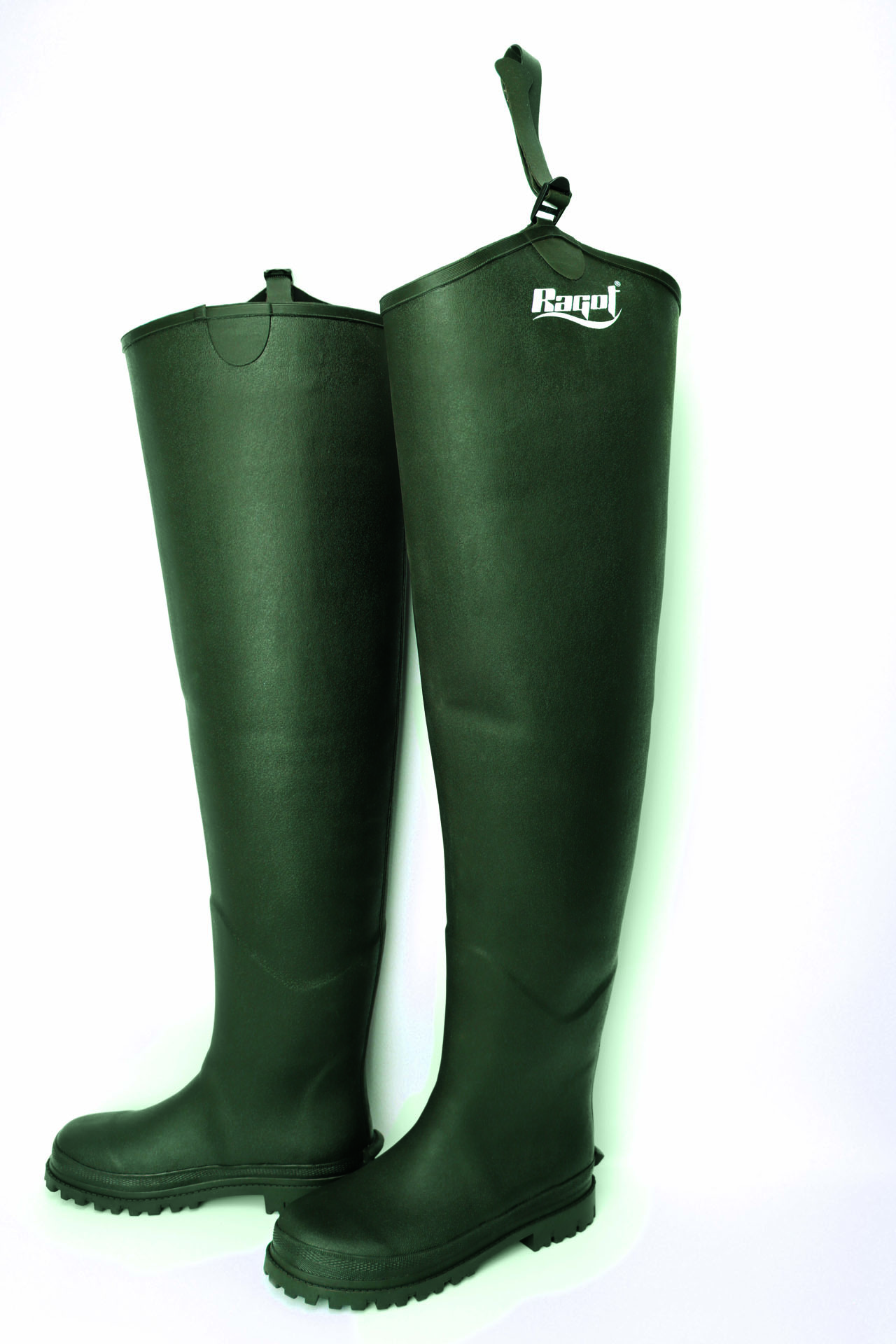 Bild von NEOPRENE-LINED RUBBER HIP WADERS 40