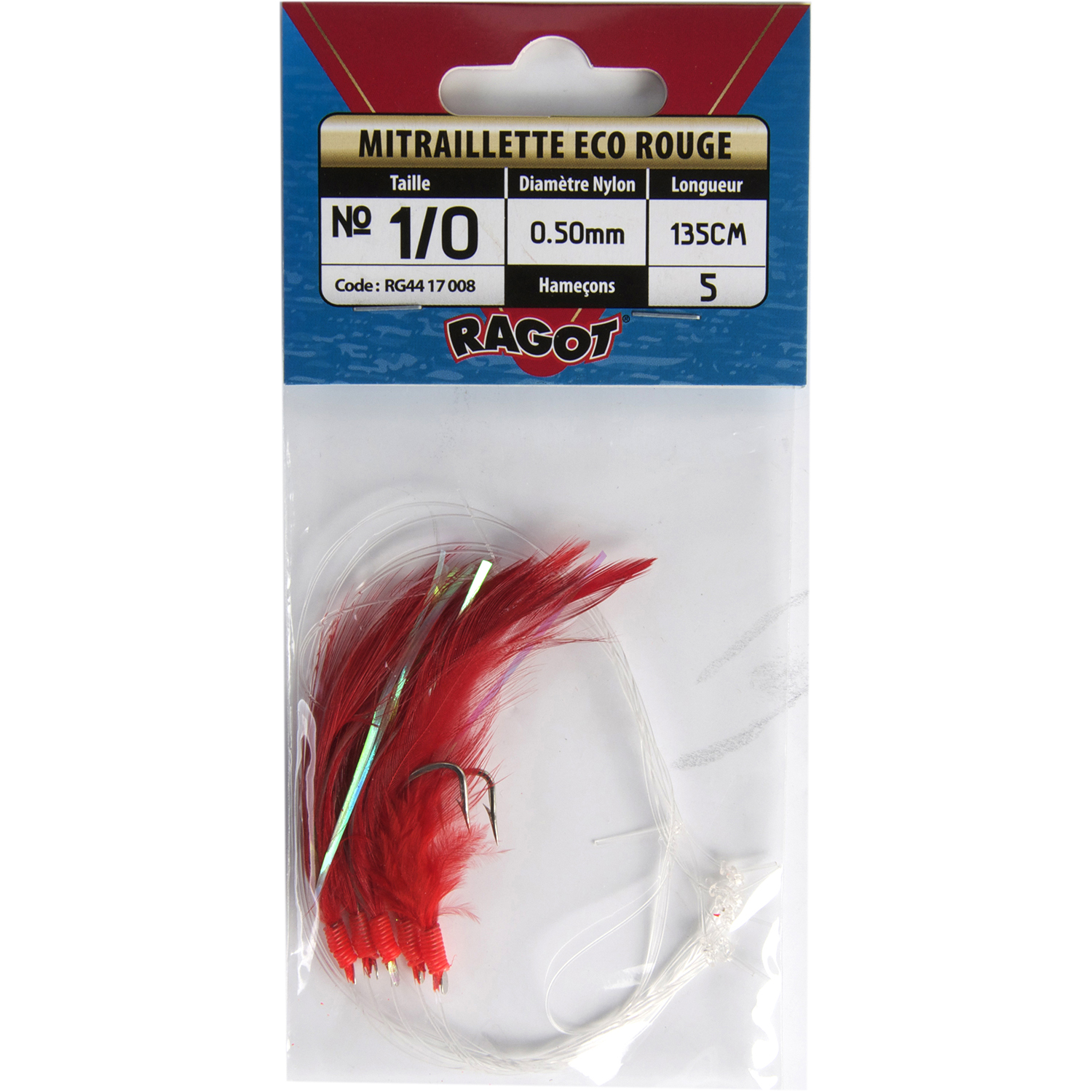 Bild von MITRAILLETTE ECO ROUGE 5H 1/0