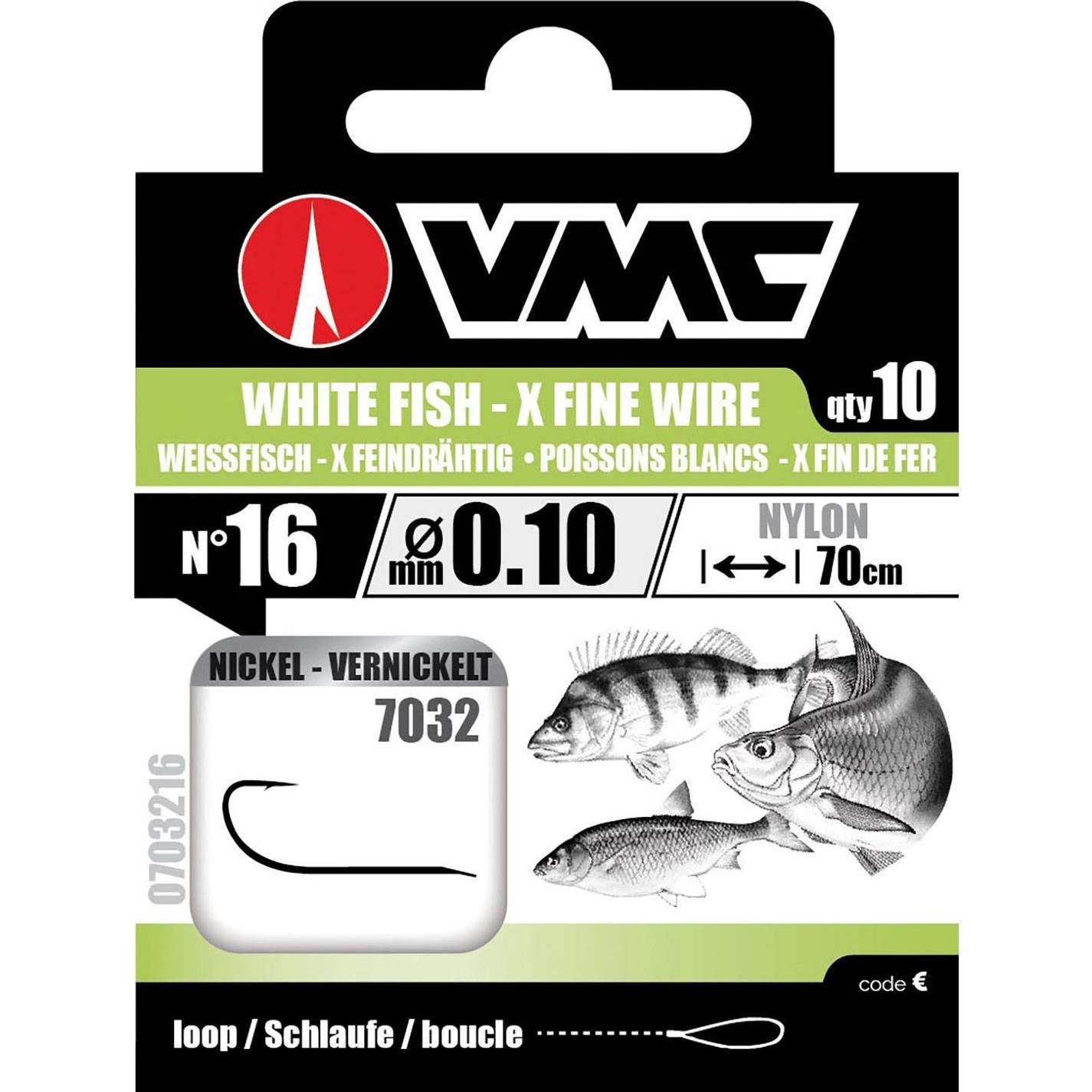 Bild von WHITE FISH NICKEL 70CM NYLON 0.10 H18