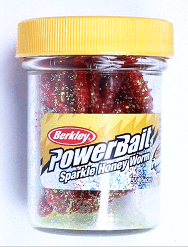 Bild von BERKLEY SPARKLE HONEY WORM RED/SCALES